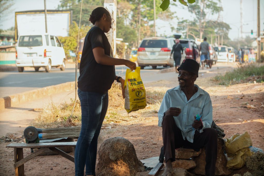 Sharing Bread Volunteer